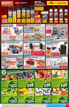 Norma Flugblatt ab 07.09.2026 gültig | Seite: 5 | Produkte: Obst, Duft, Äpfel, Ananas