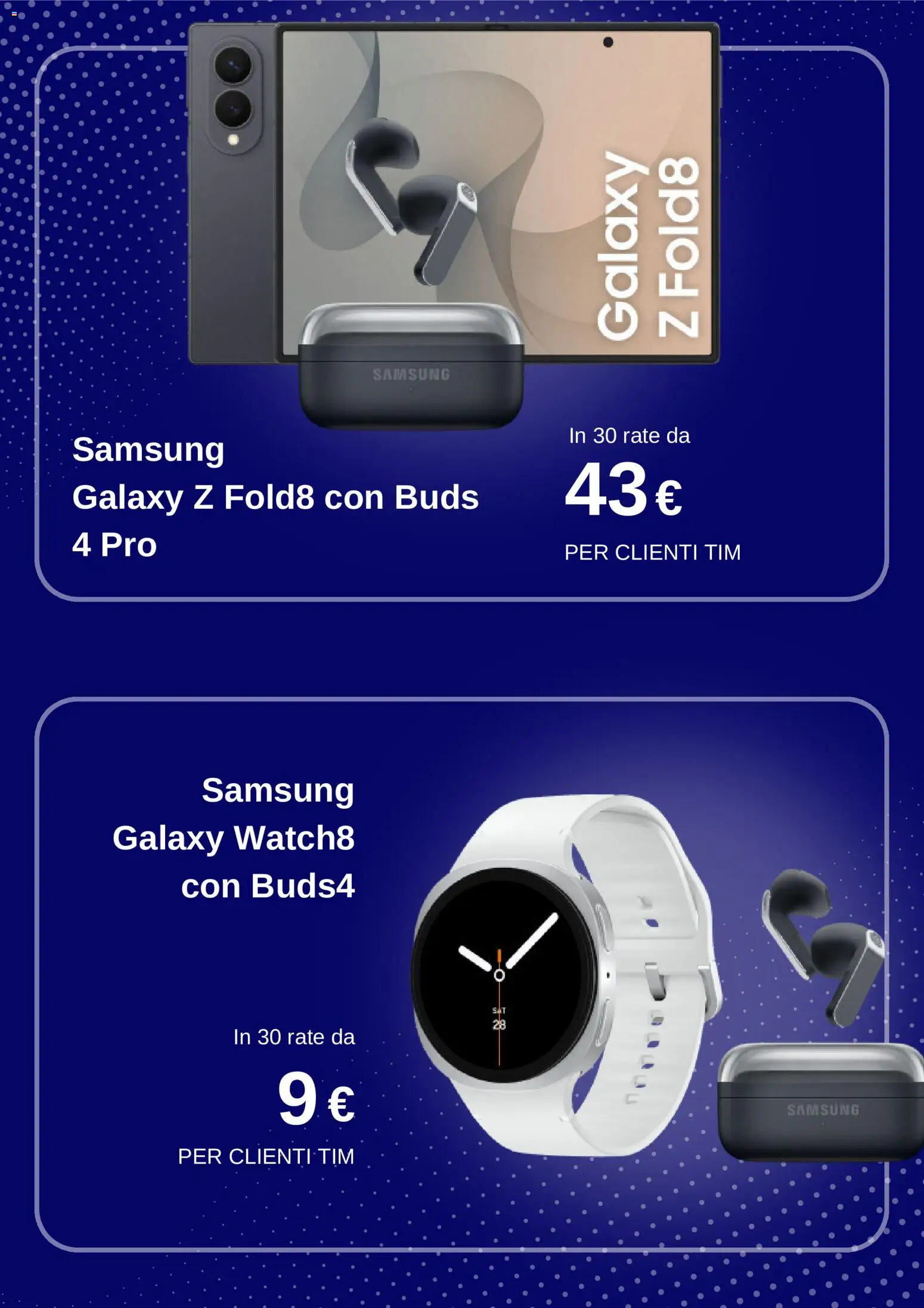 Volantino TIM del 23/07/2026 | Pagina: 2 | Prodotti: Samsung Galaxy, Samsung