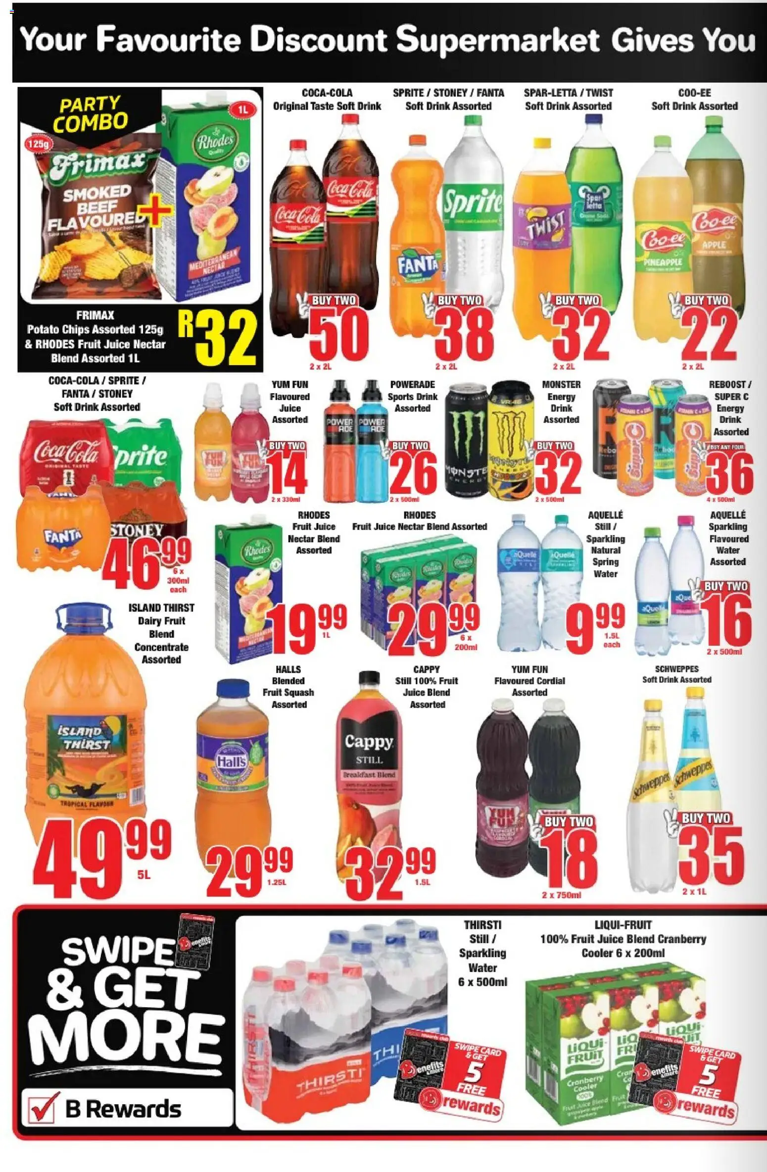 New Boxer catalogue – valid from 23.04.2026 | Page: 6 | Products: Cooler, Sprite, Stoney, Water