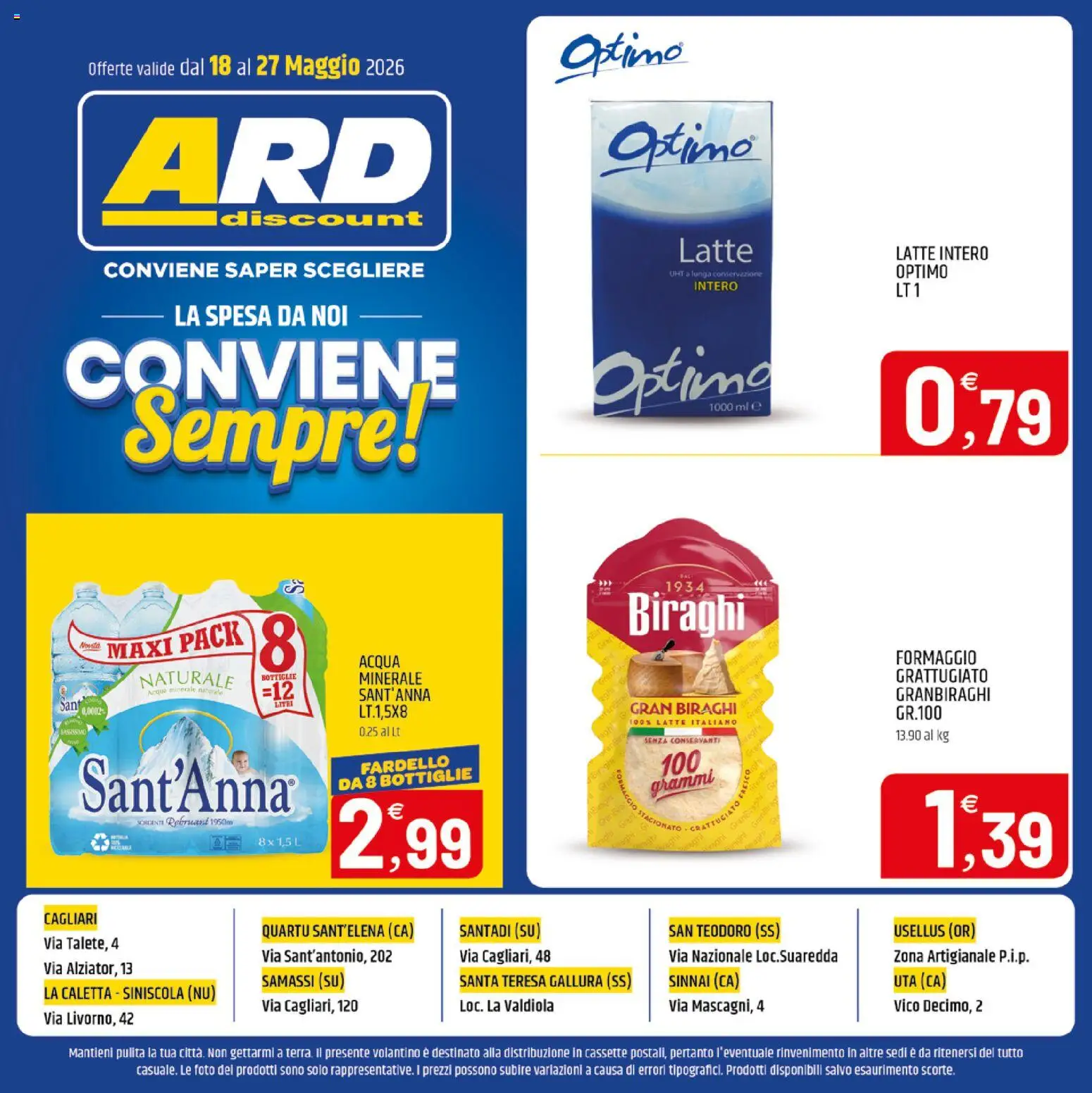 Volantino ARD Discount del 18.05.2026 | Pagina: 16