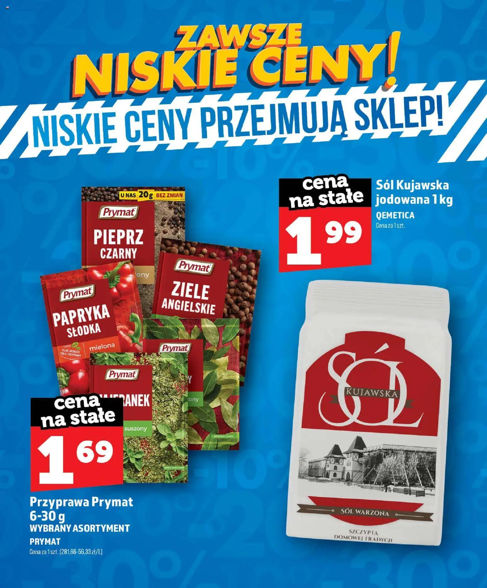 Topaz gazetka - Zawsze Niskie Ceny od 01.07.2026 | Strona: 35 | Produkty: Papryka, Zioła, Przyprawy, Sól
