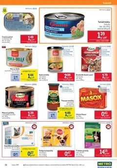 Metro leták platný od 17.06.2026 | Strana: 21 | Produkty: Tuniak, Friskies, Omáčka, Špagety