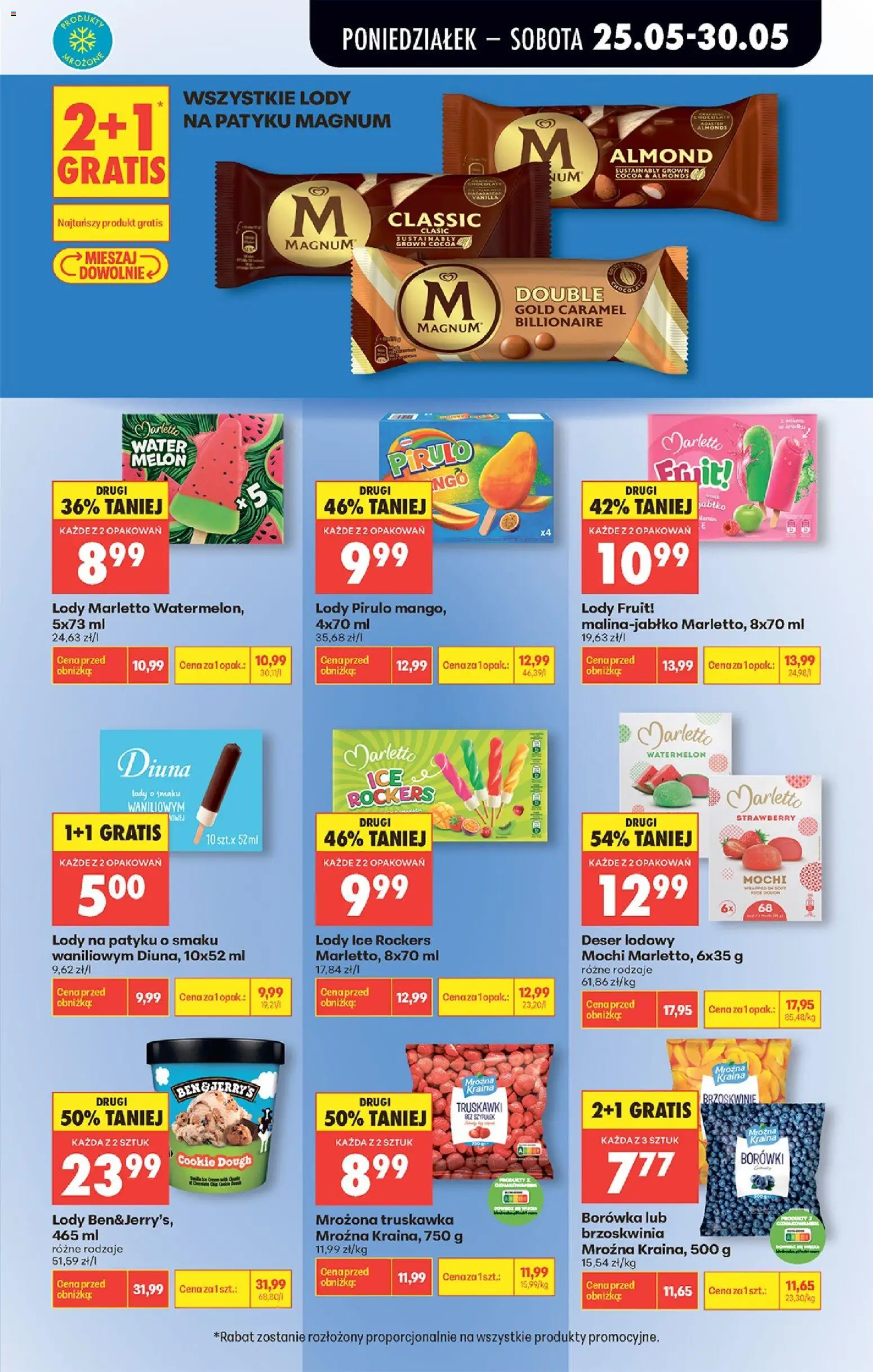 Biedronka Polsko leták od 25.05.2026 | Strana: 43 | Produkty: Ben & Jerry's, Magnum