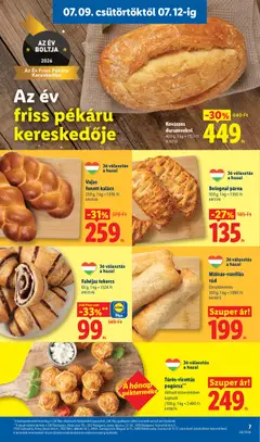 Lidl akciós újság - amely érvényes a következő dátumtól: 2026.07.09. | Oldal: 7