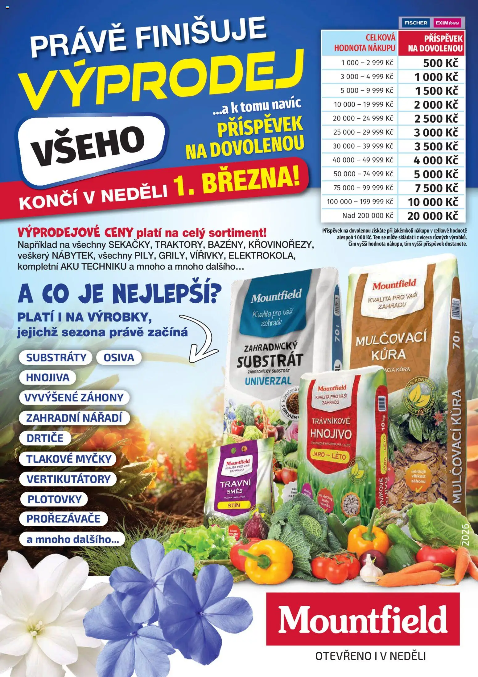 Mountfield leták od 01.03.2026 catalogue cover