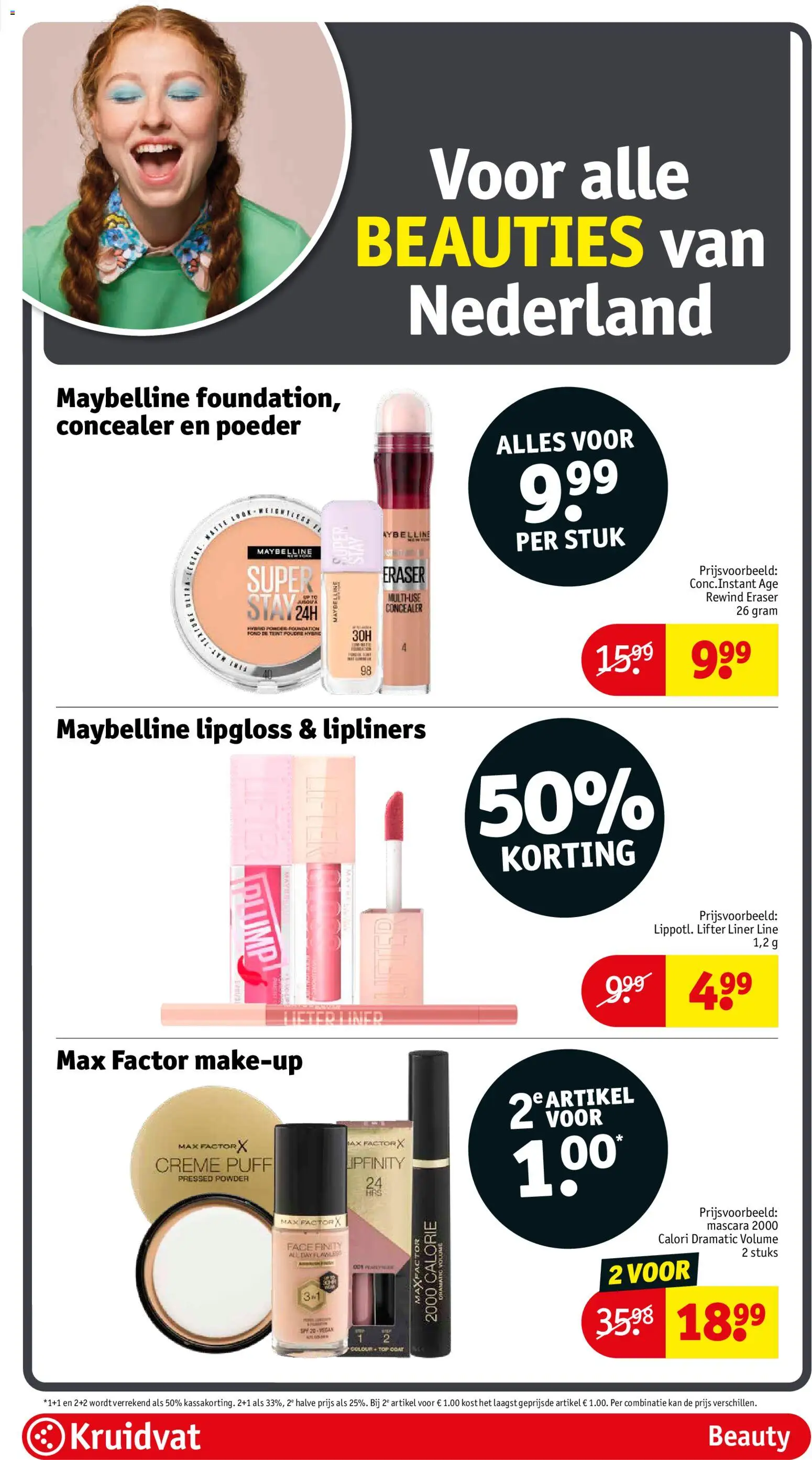 {H1} | Pagina: 2 | Producten: Kan, Concealer, Poeder, Lipgloss