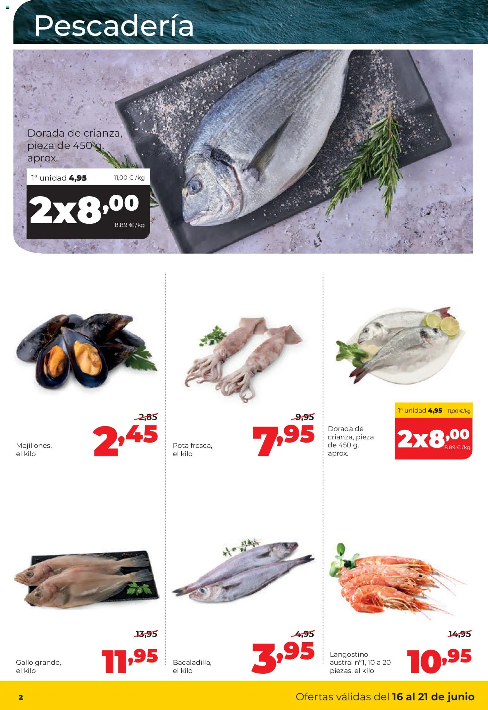 Alimerka folleto Asturias │ válido desde el 15.06.2026 | Página: 2 | Productos: Langostino