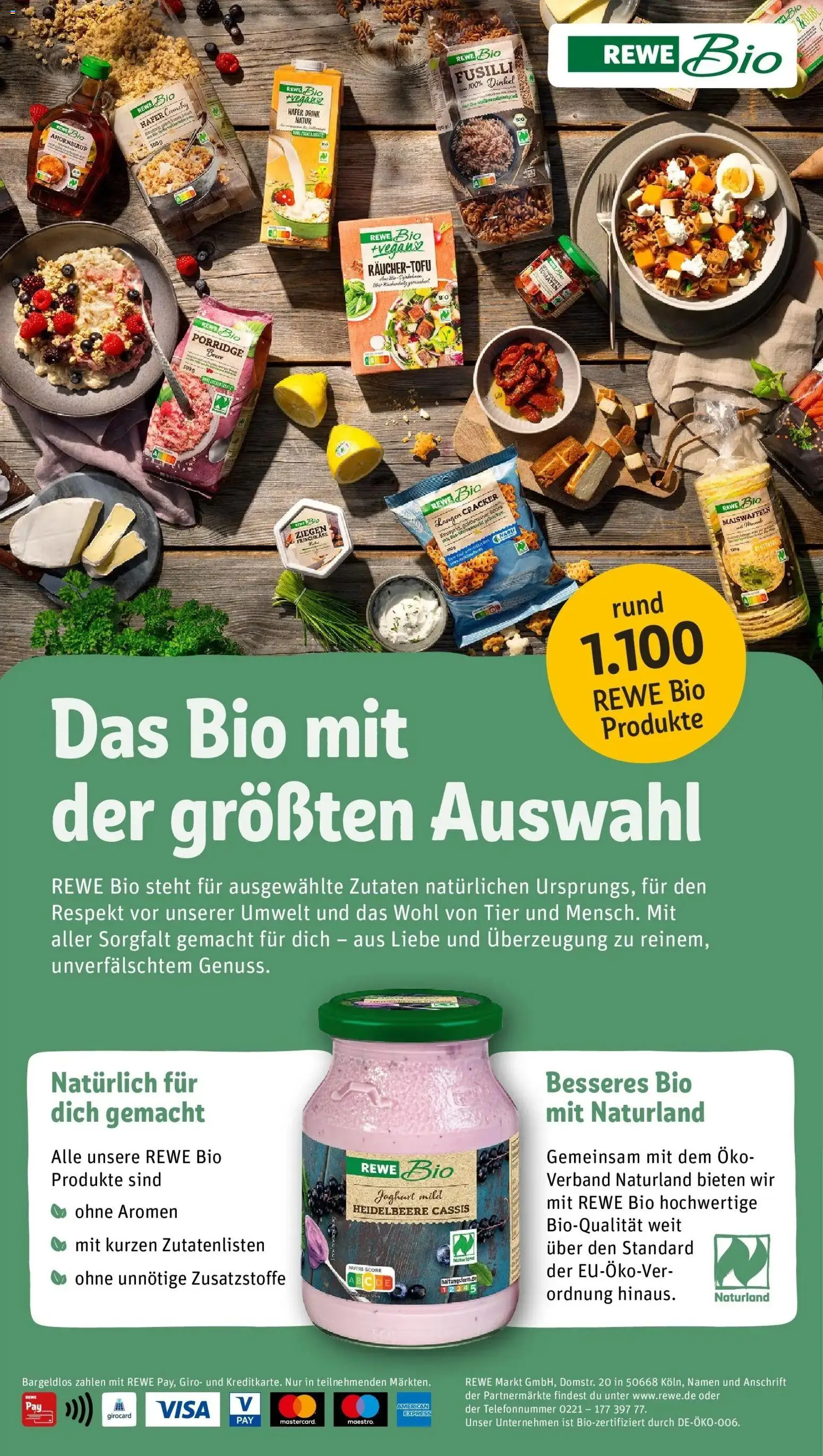 Rewe Prospekt Berlin / Prenzlauer Berg – gültig ab 06.07.2026 | Seite: 20 | Produkte: Joghurt, Tomaten, Weizenmehl, Frischkase