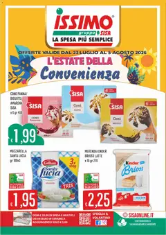 Anteprima del volantino SISA volantino Issimo valido a partire dal 23/07/2026