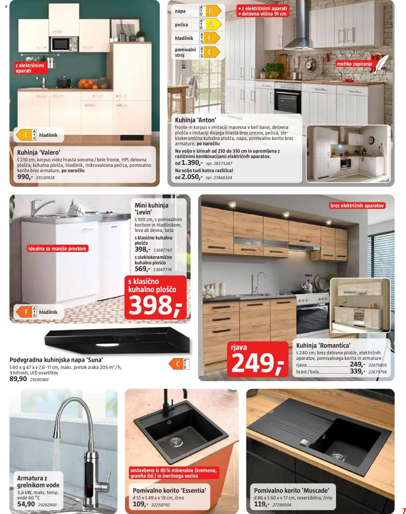Novi Bauhaus katalog ponudbe – veljaven od 29.07.2026 | Stran: 7