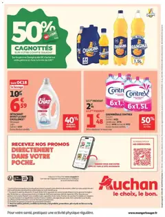Auchan - Prévisualisation de EAU MINÉRALE CONTREX, 6x1.5l valide à partir de 11/08/2026 | Page: 32 | Produits: Orangina, Eau minérale, Détachant, Contrex