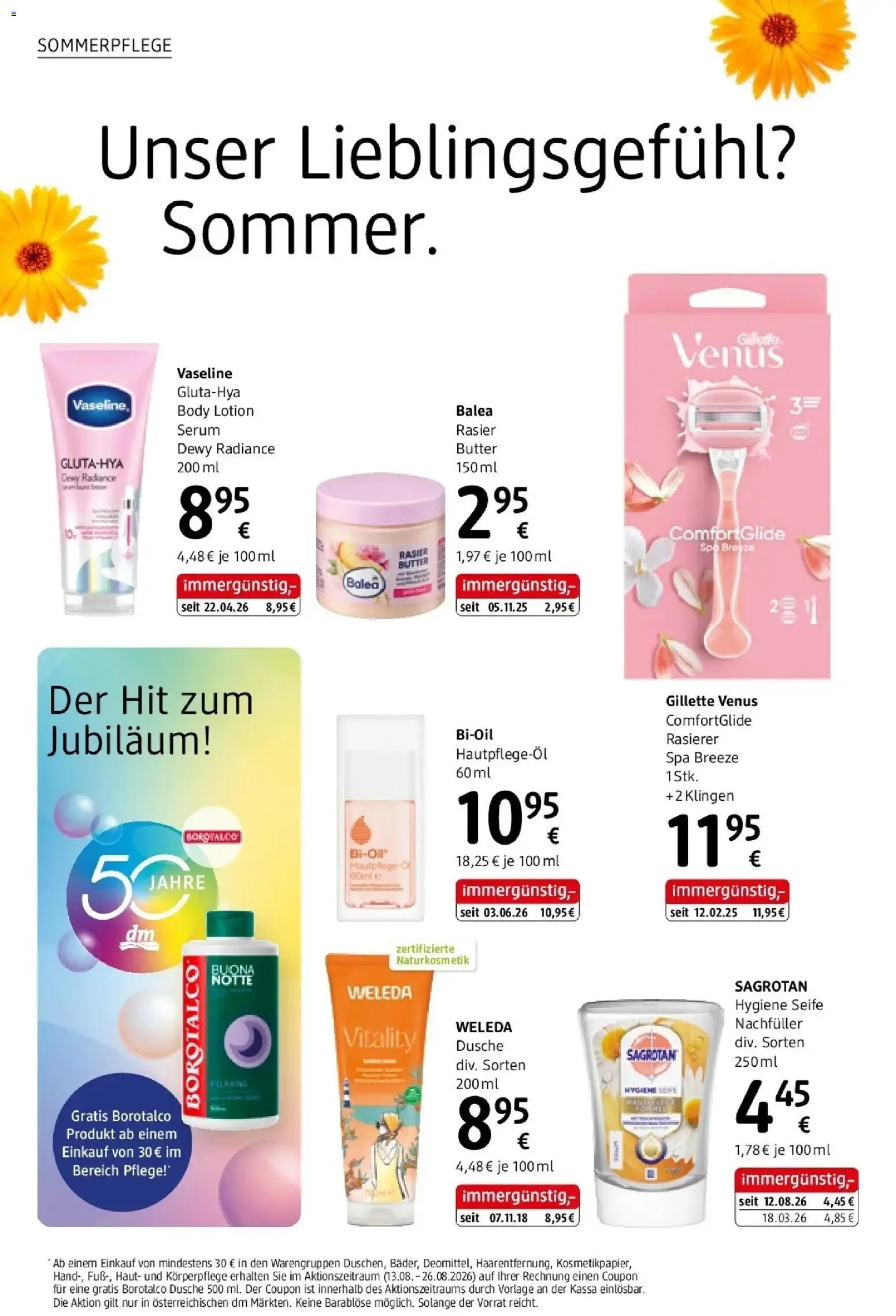 dm drogerie markt Flugblatt  / 2026 von 13.08.2026 - Aktuelle Angebote | Seite: 6
