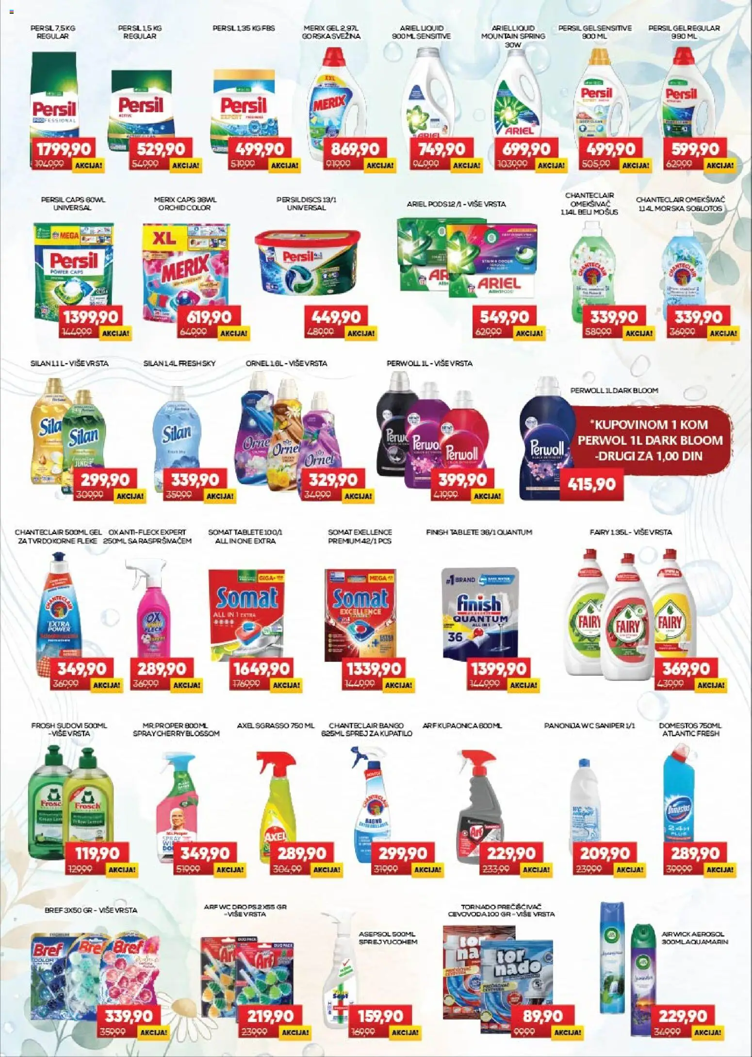 Medius katalog - važi od 28.07.2026 | Strana: 20 | Proizvode: Somat, Ariel, Perwoll, Wc