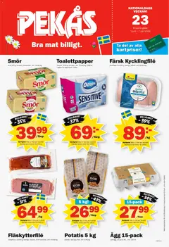 Pekås erbjudanden - Förhandsvisning av reklamblad från butik Pekås aktuell från 01.06.2026