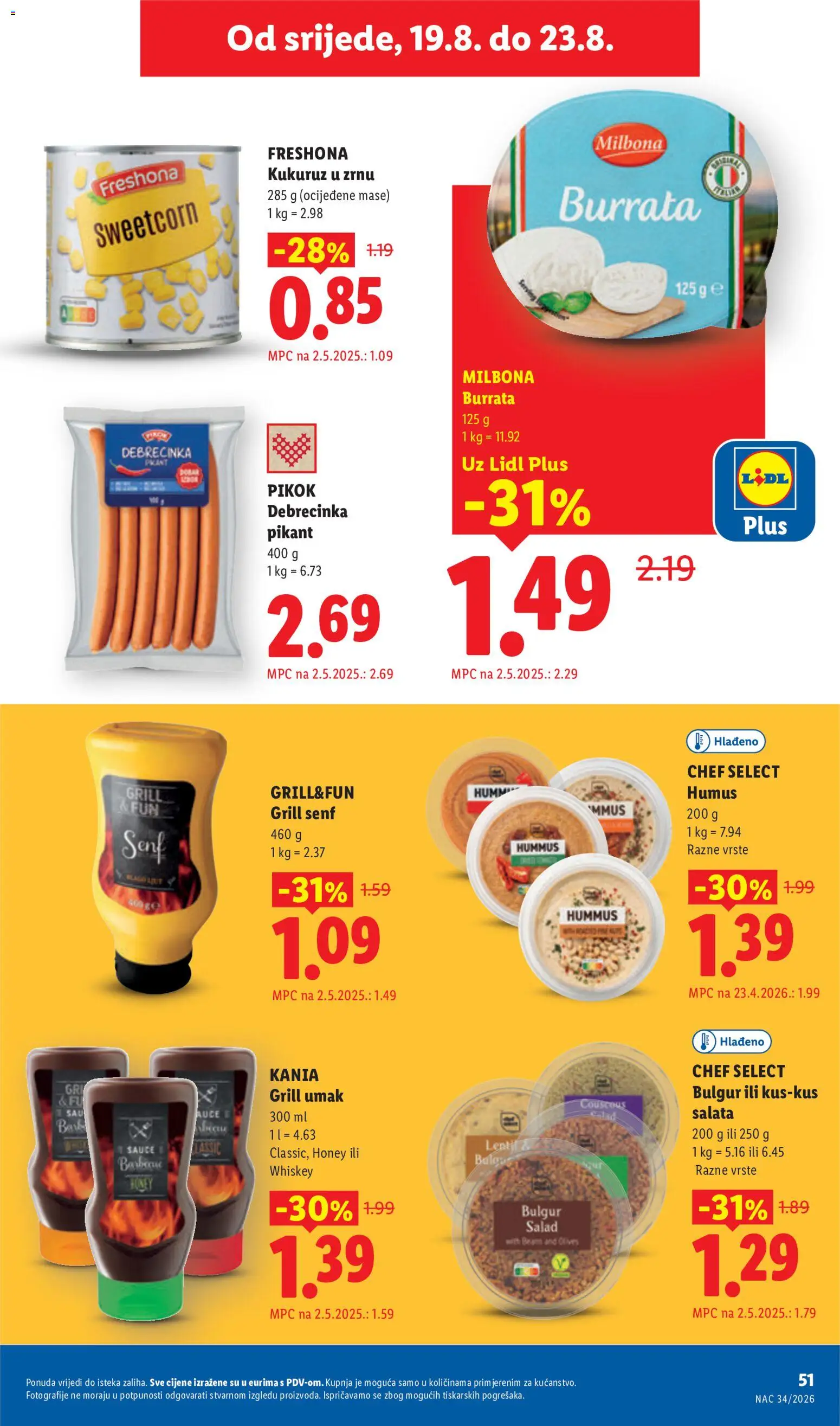 Lidl katalog | vrijedi od 17.08.2026 | Stranica: 51