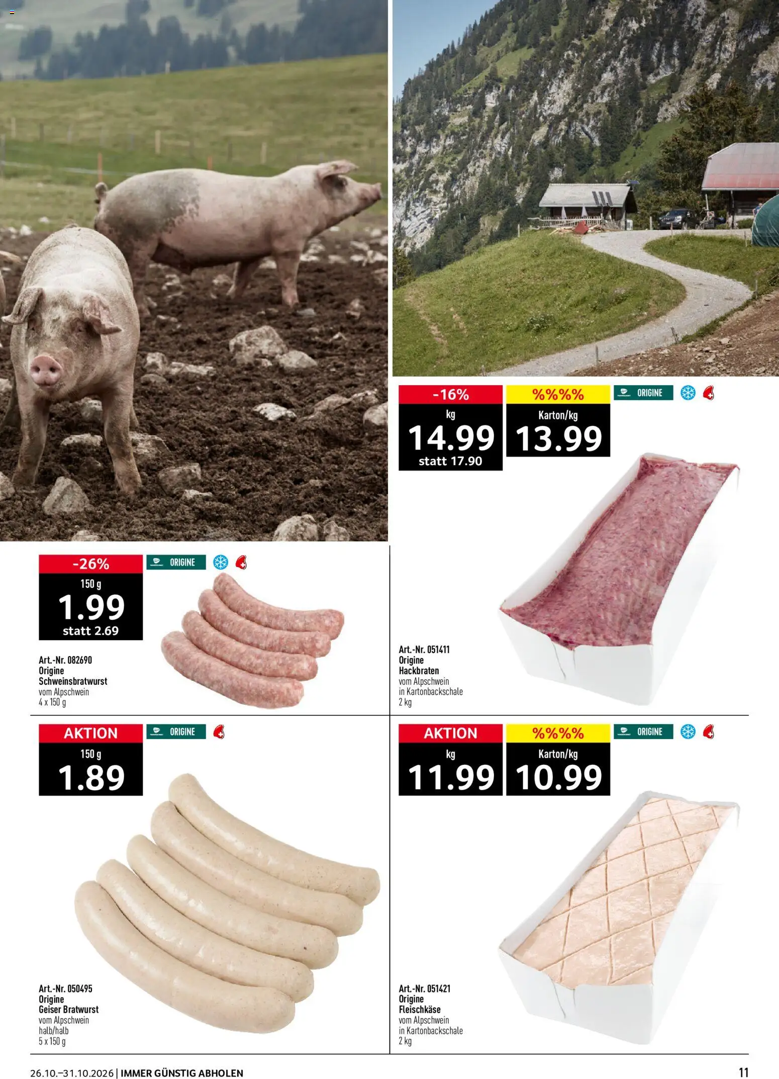 Prodega aktionen – gültig ab 26.10.2026 | Seite: 11
