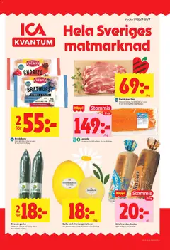 ICA Kvantum - Aktuella erbjudanden - Förhandsvisning av reklamblad från butik ICA Kvantum aktuell från 13/07/2026