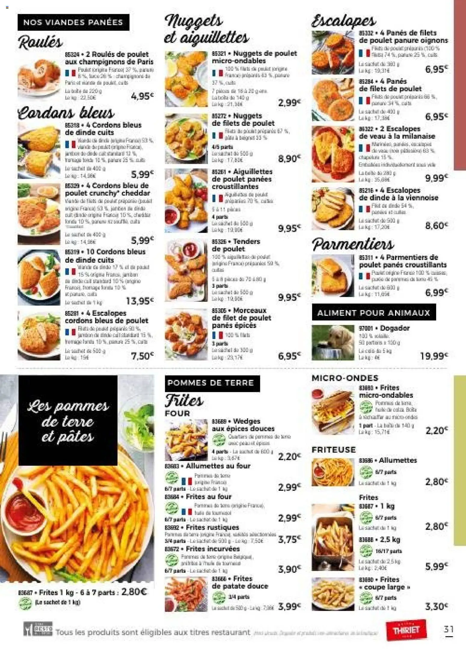 {H1} | Page: 37 | Produits: Patate douce, Poulet de dinde, Cheddar, Pommes de terre