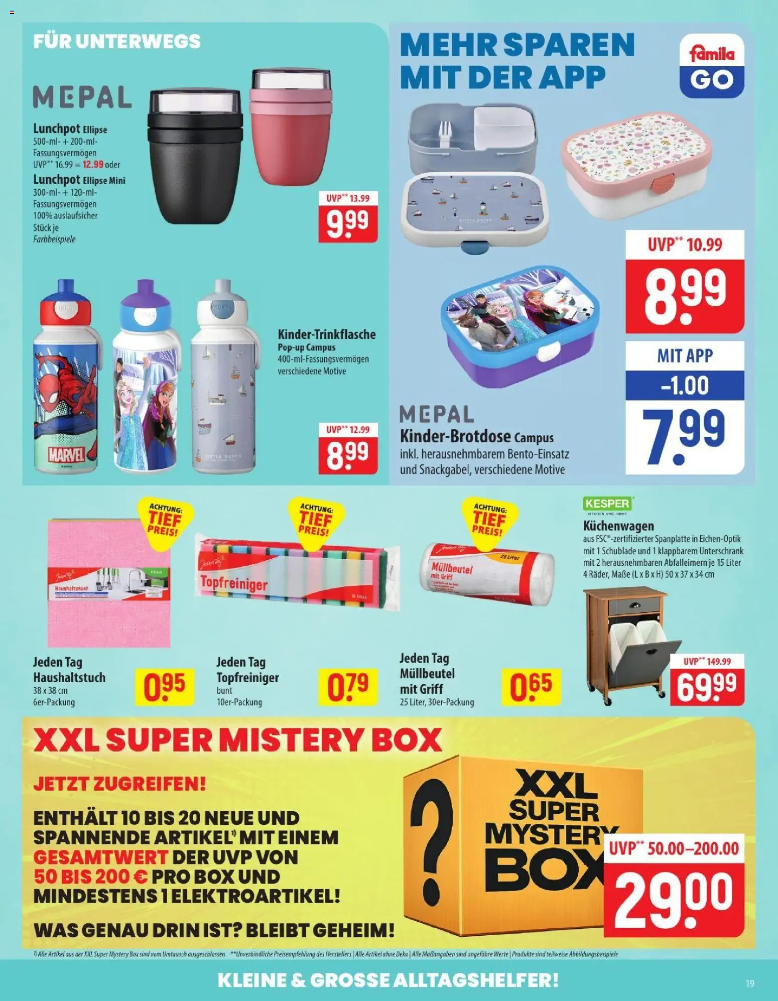 Famila Prospekt – gültig ab 06.07.2026 | Seite: 19 | Produkte: Box, Unterschrank