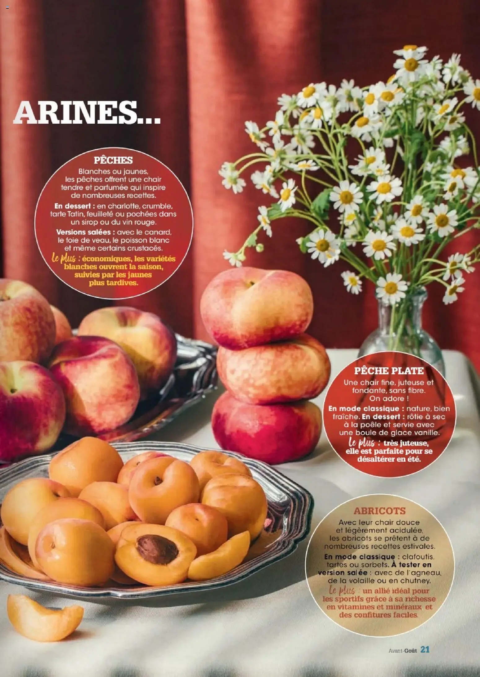 {H1} | Page: 21 | Produits: Glace, Dessert, Sirop, Tarte