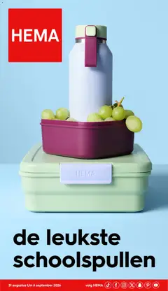 Hema - Magazine - Voorbeeld van een folder van Hema, geldig van 31/08/2026
