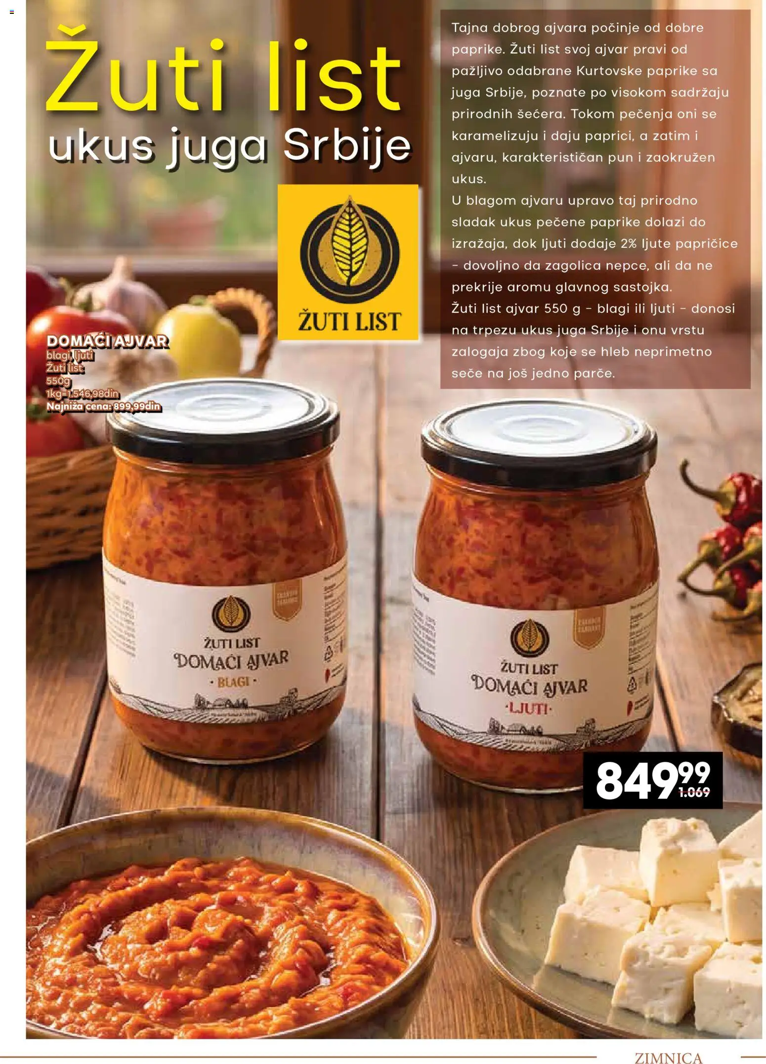 Mercator katalog - važi od 14.09.2026 | Strana: 9 | Proizvode: Ajvar, List, Hleb