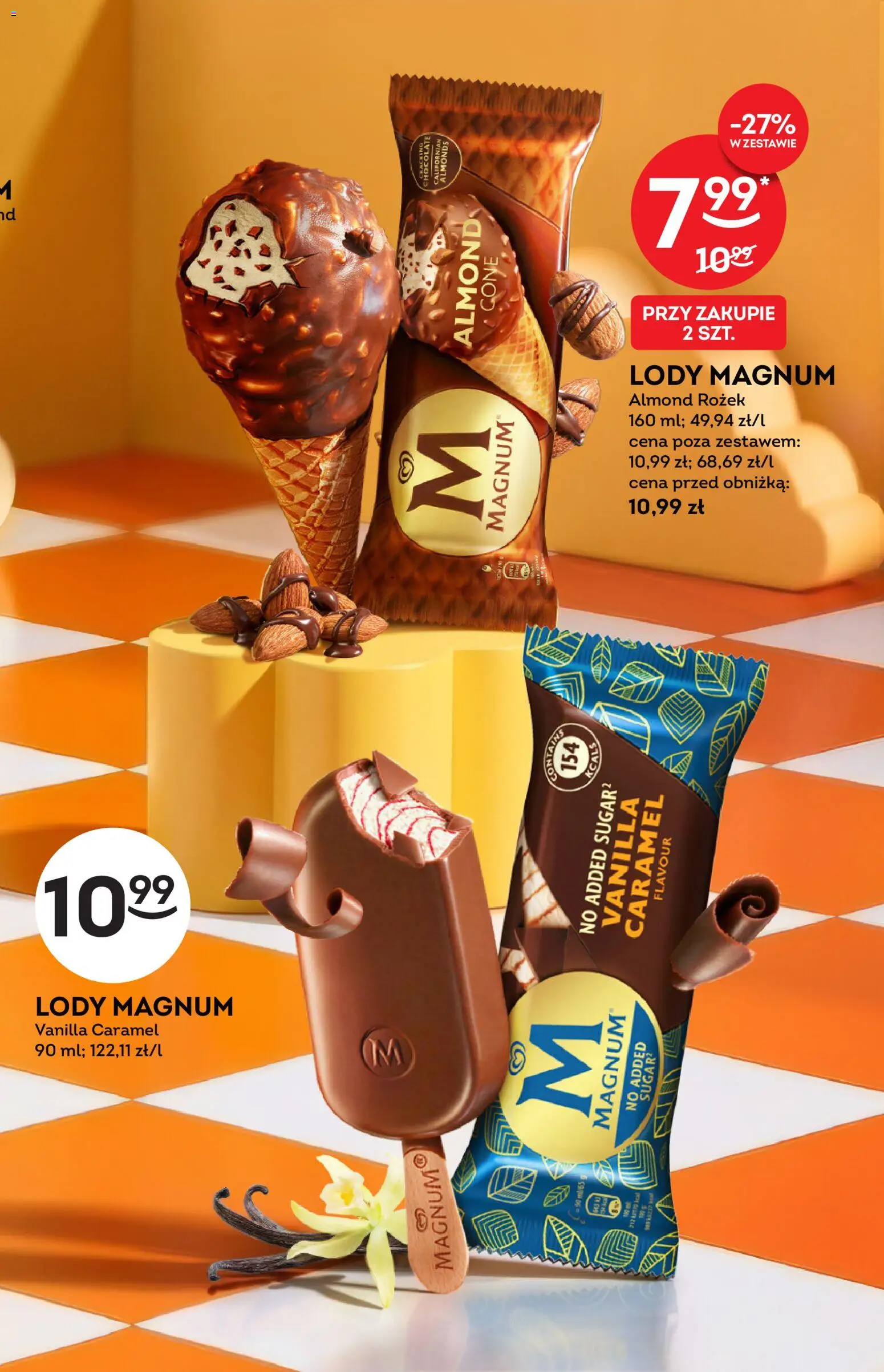 Żabka gazetka - Katalog lodowy od 10.08.2026 | Strona: 5 | Produkty: Magnum, Lody Magnum, Lody