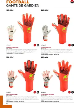 Sport 2000 - Prévisualisation de Sport 2000 Brochure 2026/2027 valide à partir de 01/01/2026 | Page: 66 | Produits: Mousse, Gants