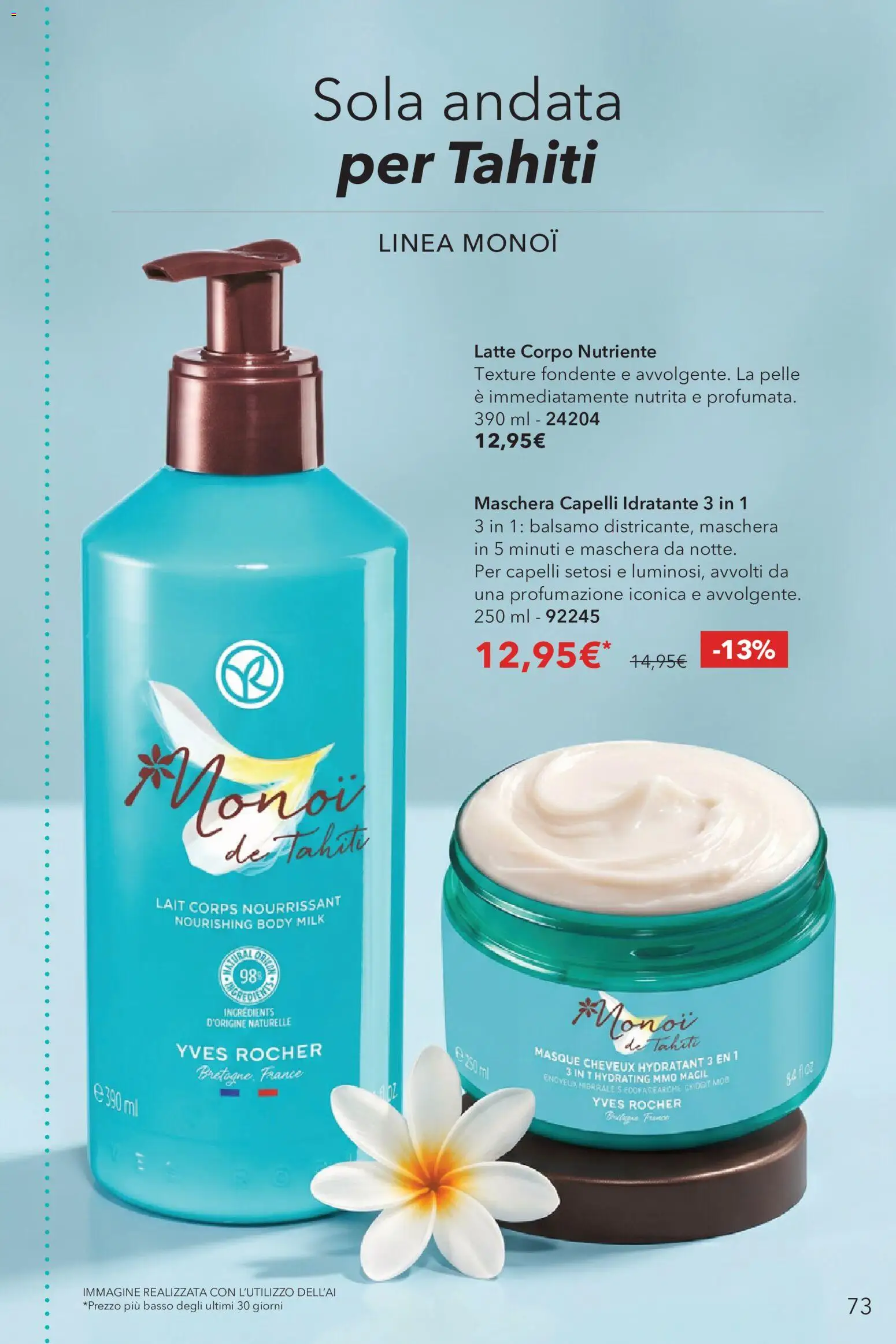 Volantino Yves Rocher del 30/06/2026 | Pagina: 73