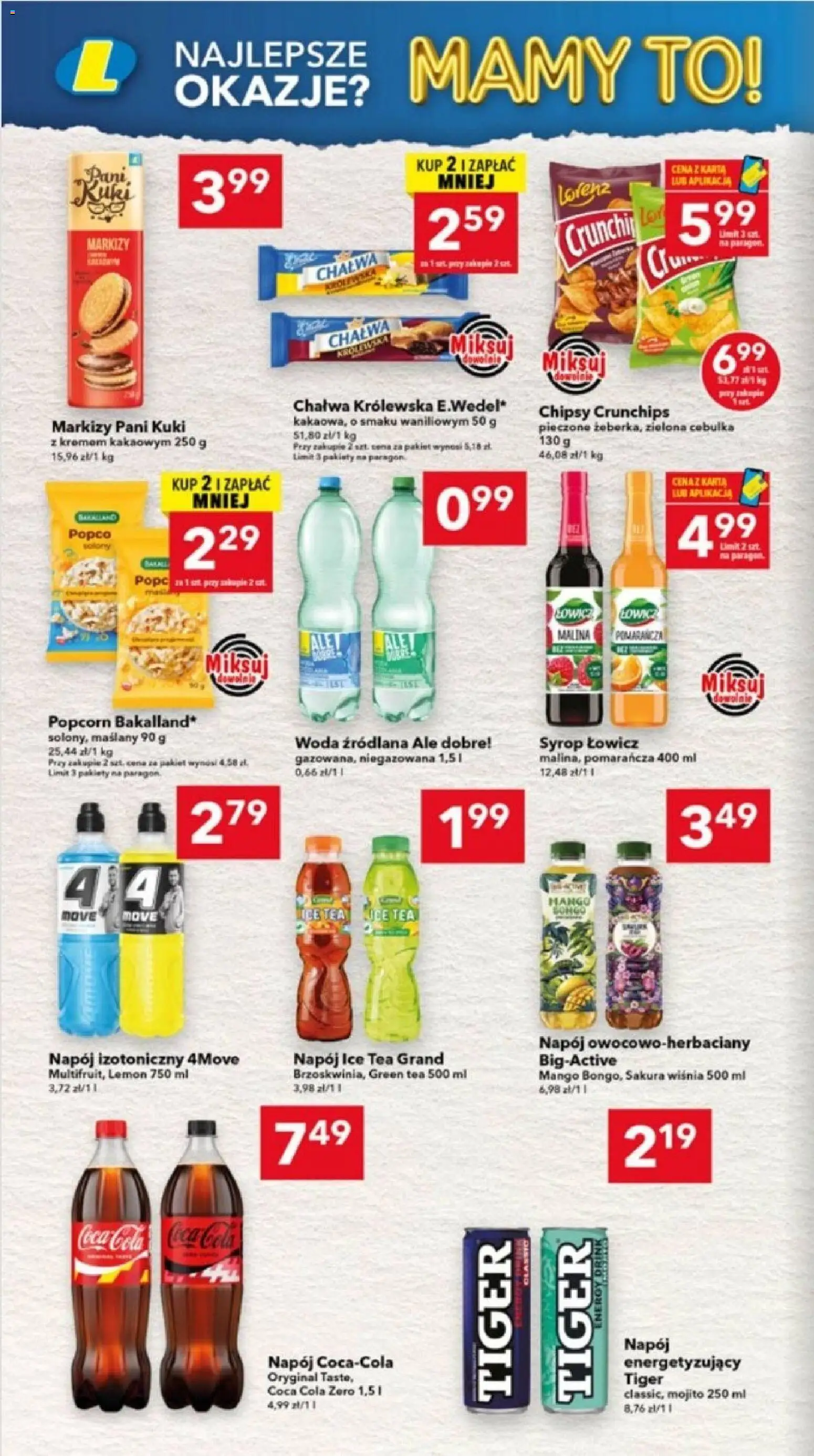 Lewiatan gazetka - Ostrów Wielkopolski od 02.07.2026 | Strona: 6 | Produkty: Mango, Woda źródlana, Coca cola, Woda