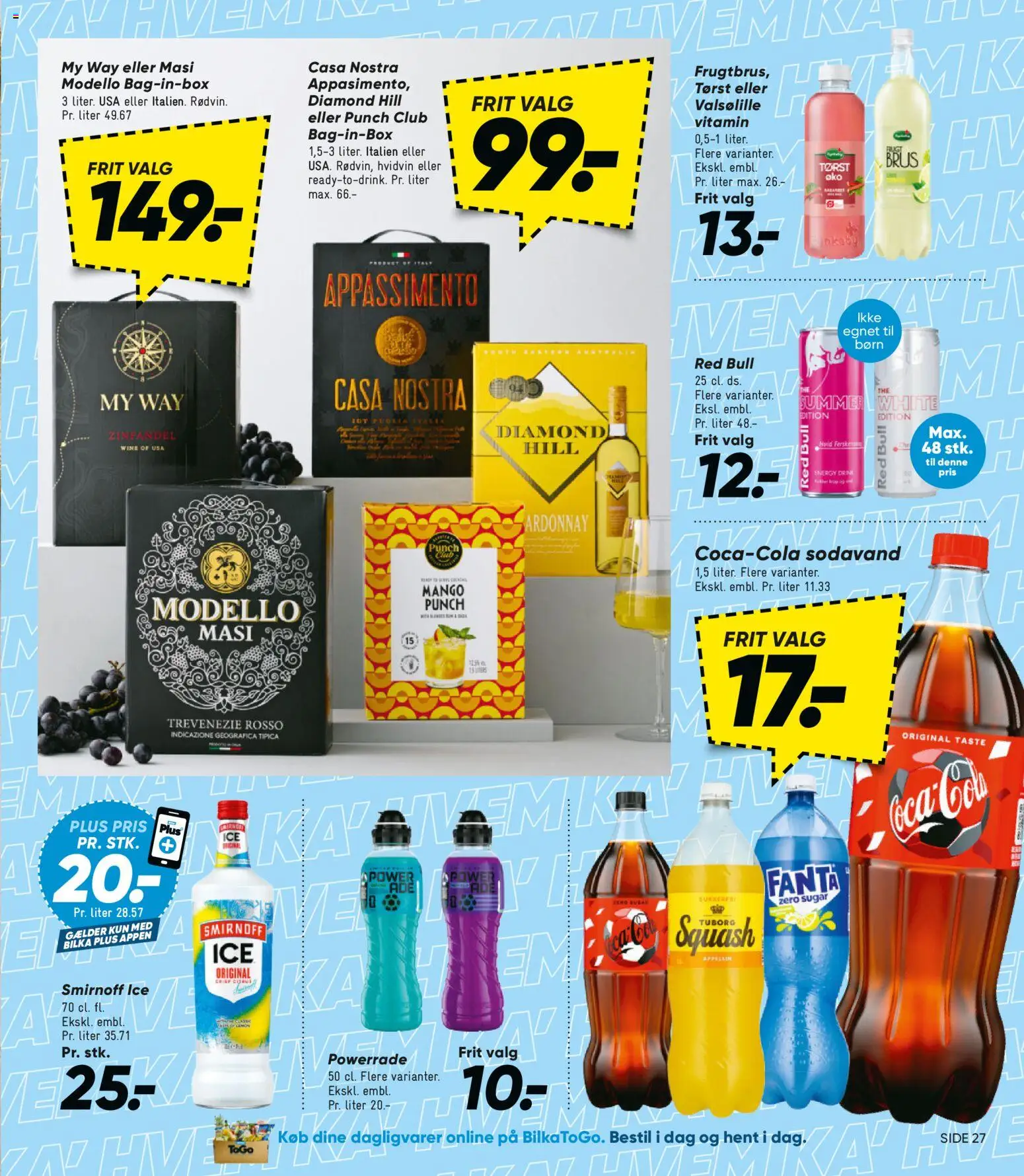 Bilka tilbudsavis – gyldig fra 12.06.2026 | Side: 39 | Produkter: Mango, Sodavand, Fanta