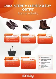Náhled letáku Sinsay leták od 03.09.2026 | Strana: 4 | Produkty: Kabelka, Taška, Boty, Kabelky