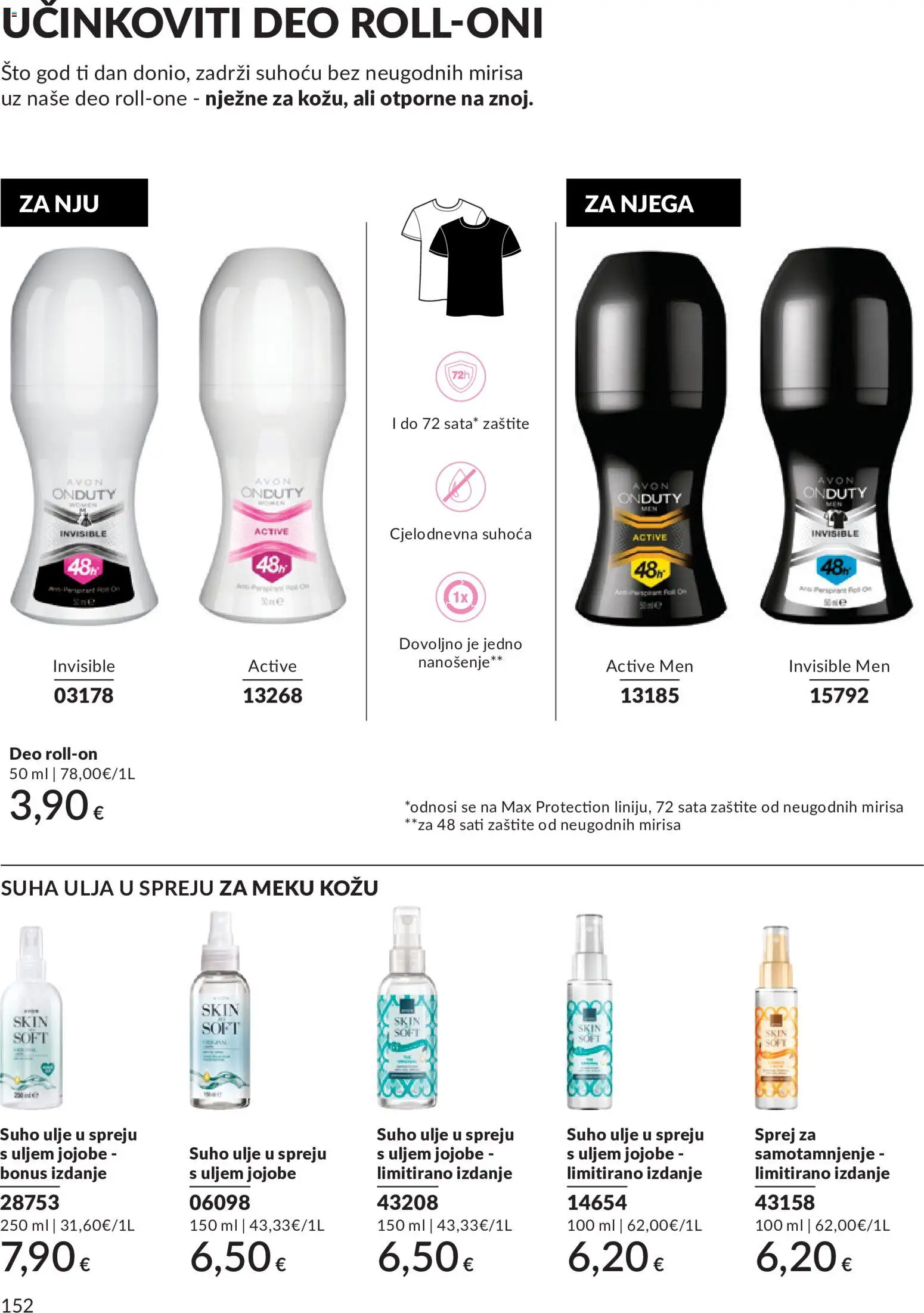 Avon katalog | vrijedi od 01.08.2026 | Stranica: 152