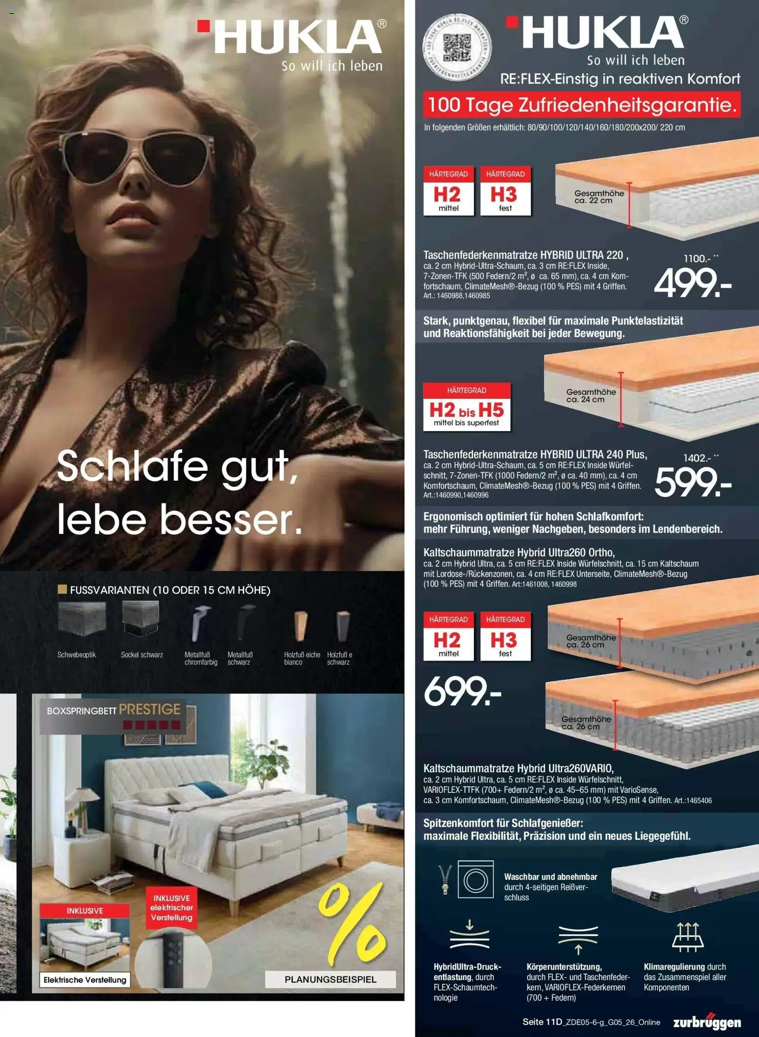 Zurbrüggen MaiDays Shopping – gültig ab 08.05.2026 | Seite: 19 | Produkte: Boxspringbett