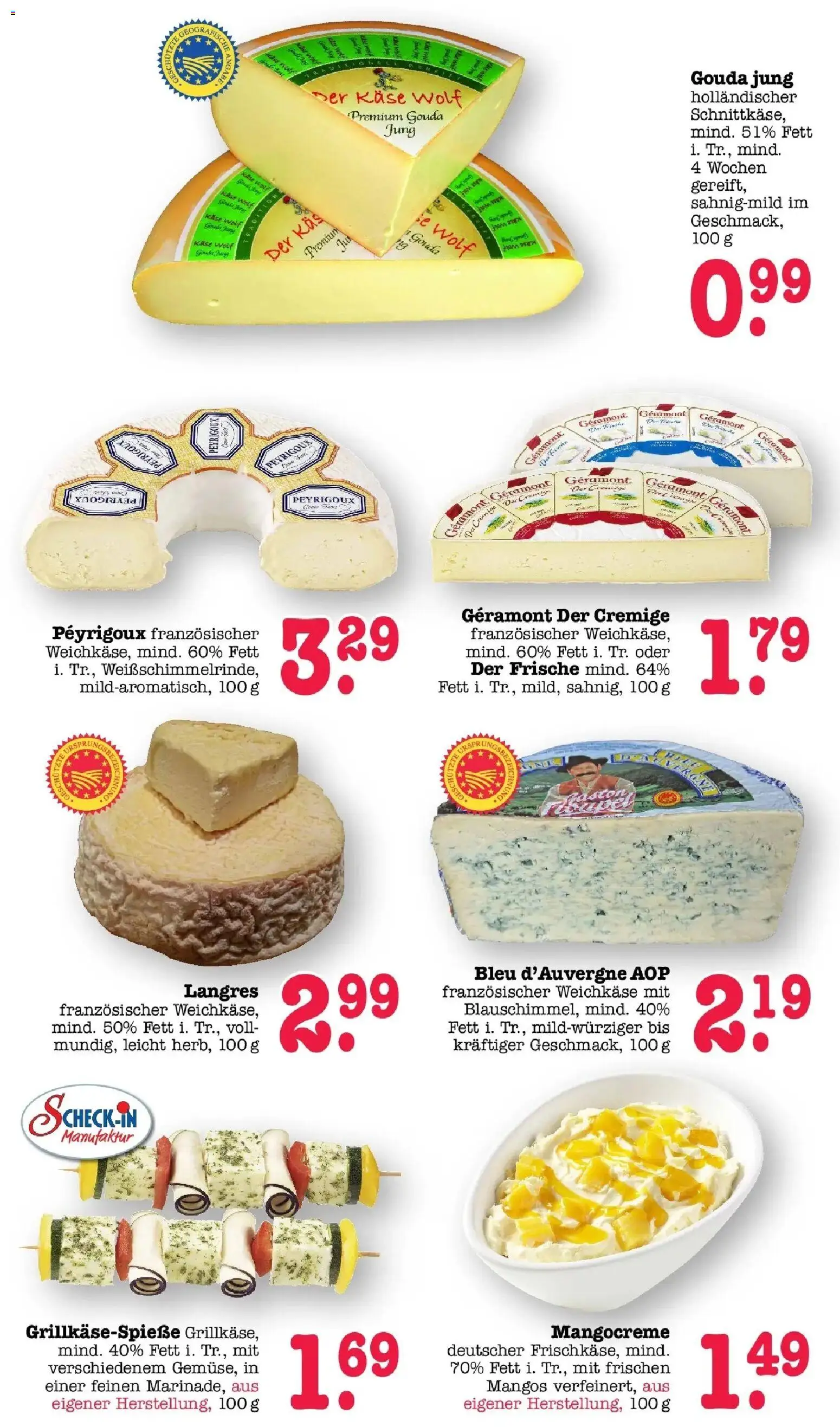 Edeka Prospekt Bühlertal (ab 10.08.2026) » Angebote Online | Seite: 11 | Produkte: Geramont, Käse, Gouda