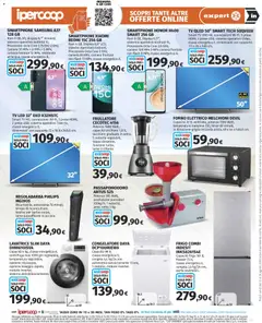 Anteprima del volantino Ipercoop volantino valido a partire dal 13/08/2026 | Pagina: 33 | Prodotti: smart TV, Data, Forno, Passapomodoro