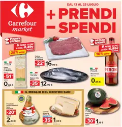 Anteprima del volantino Carrefour volantino Market valido a partire dal 13/07/2026