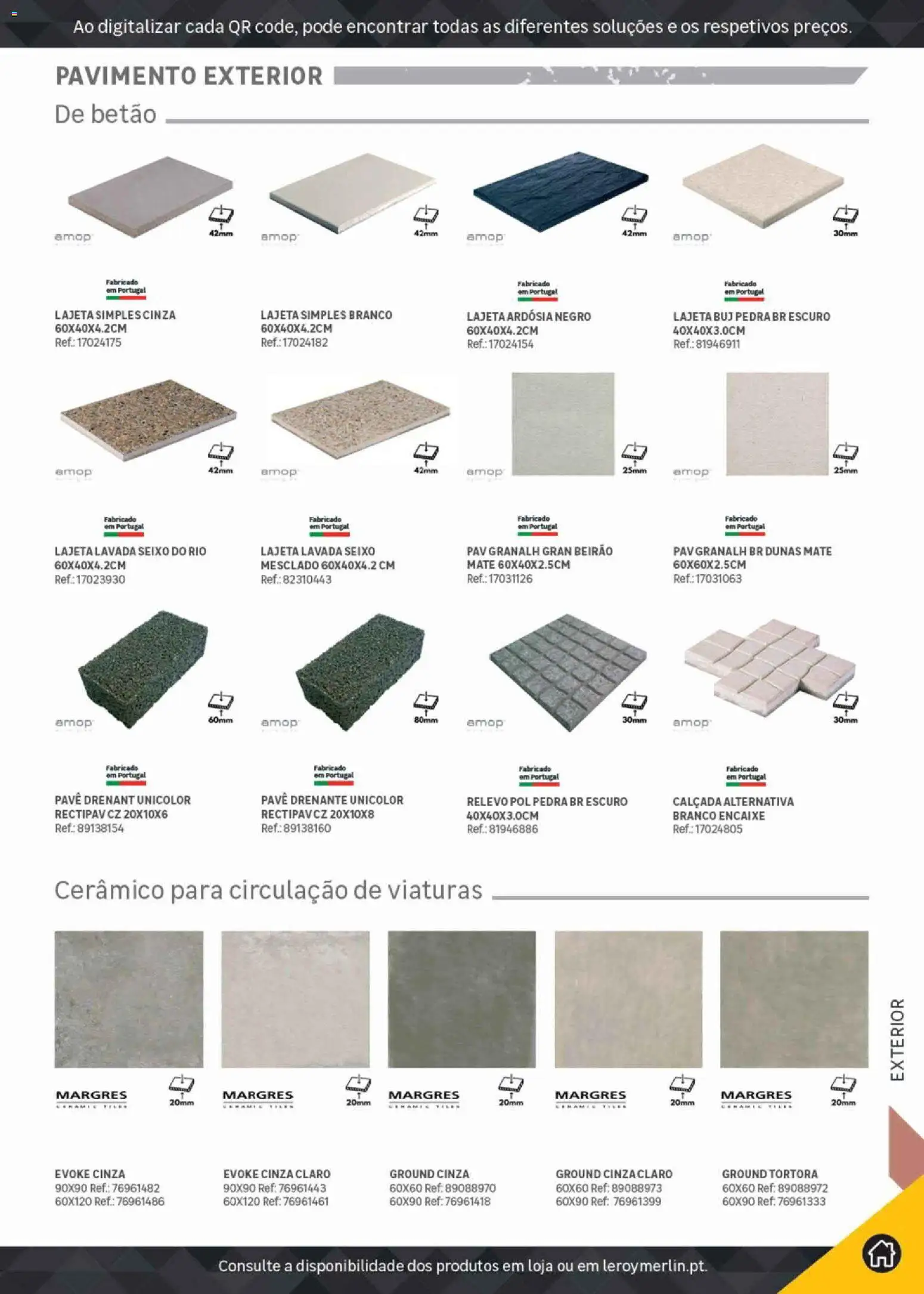 Leroy Merlin Catálogo Pro │ válido de 09/06/2026 | Página: 367 | Produtos: Drenante, Pavimento exterior