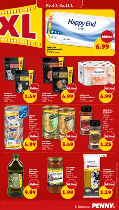 BERIDA XXL Thunfisch-filets*, In Sonnenblumenöl, je 780 g (1 kg = 6.40) ab 06.07.2026 gültig | Seite: 21 | Produkte: Thunfisch, Pasta, Erbsen, Toilettenpapier