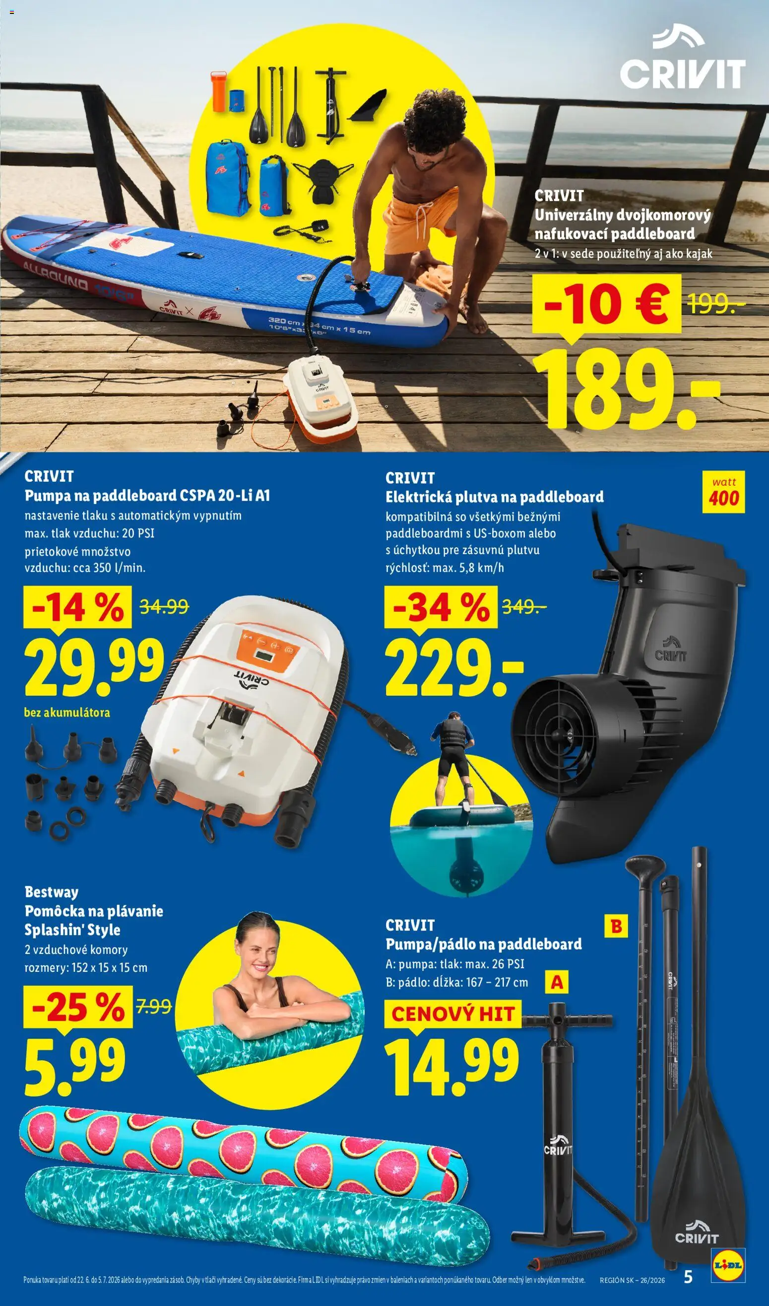 Nové Lidl akcie – leták je platný od 22.06.2026 | Strana: 5