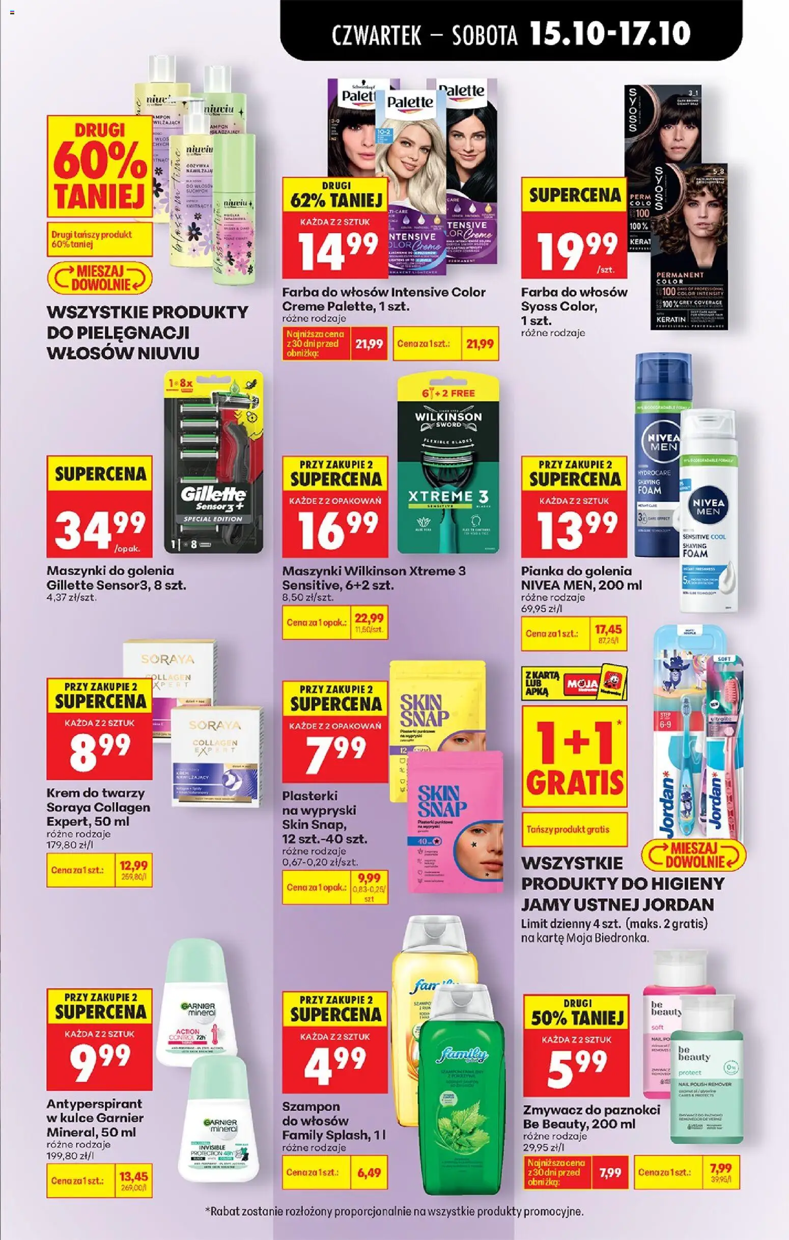 Biedronka Polsko leták - Codziennie niskie ceny od 15.10.2026 | Strana: 75 | Produkty: Syoss, Nivea, Krém