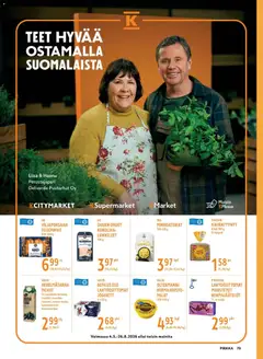 K-Market-mainoslehti voimassa 10.06.2026 alkaen | Sivu: 79 | Tuotteet: Kermajuusto