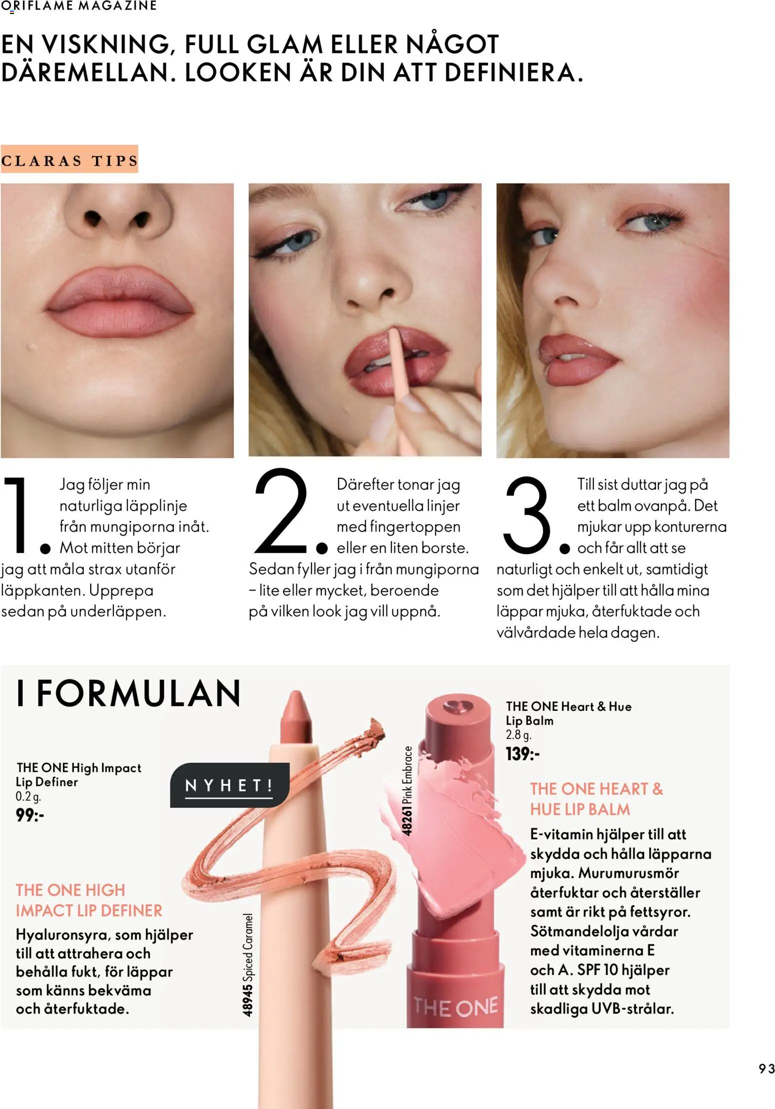 Oriflame reklamblad aktuell från 07/10/2026 | Sida: 93