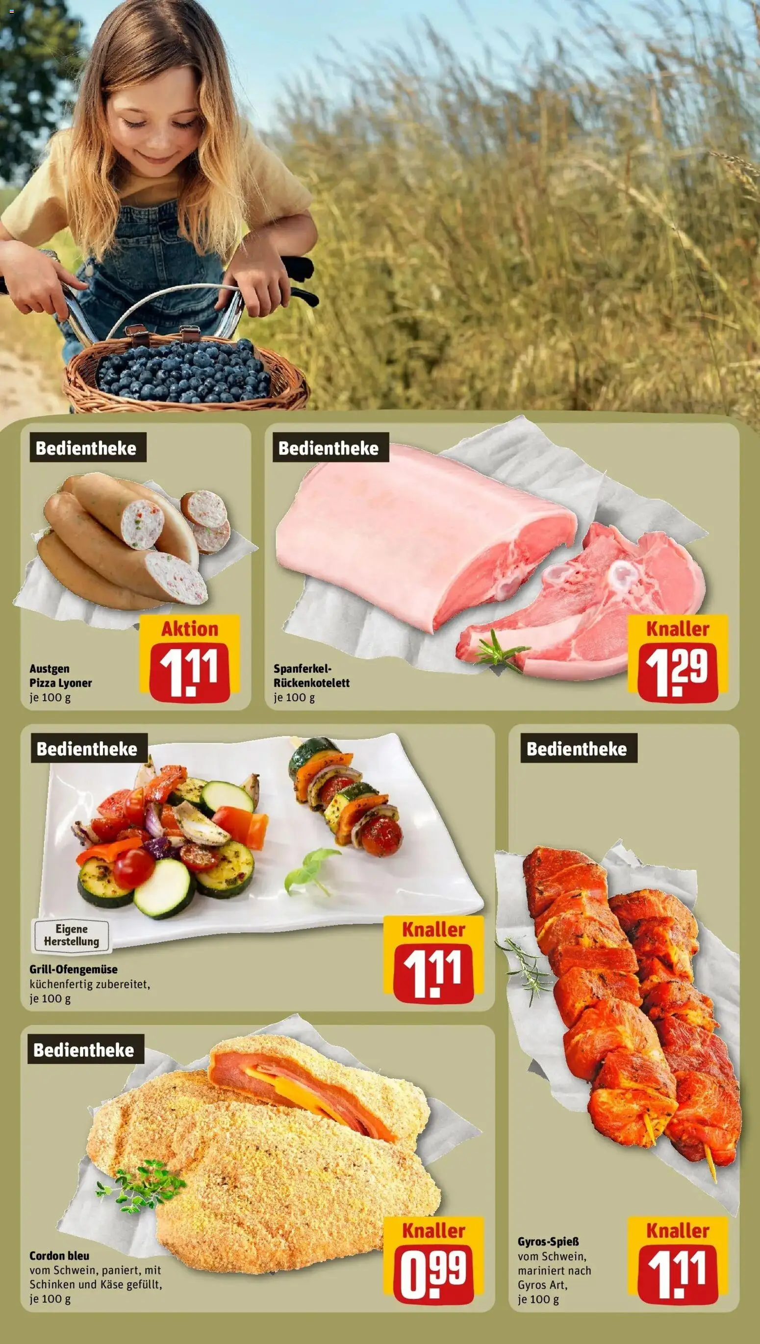 REWE Prospekt ab 24.08.2026 zum Blättern » Angebote | Seite: 21 | Produkte: Käse, Gyros, Schinken, Pizza