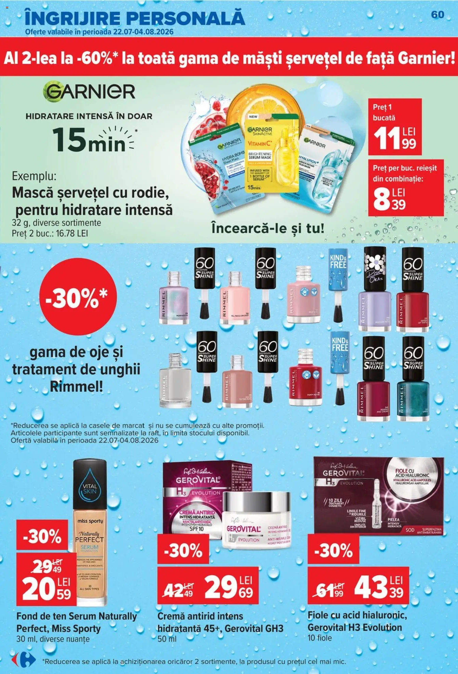 Noul catalog Carrefour – valabil de la 22.07.2026 | Pagină: 60