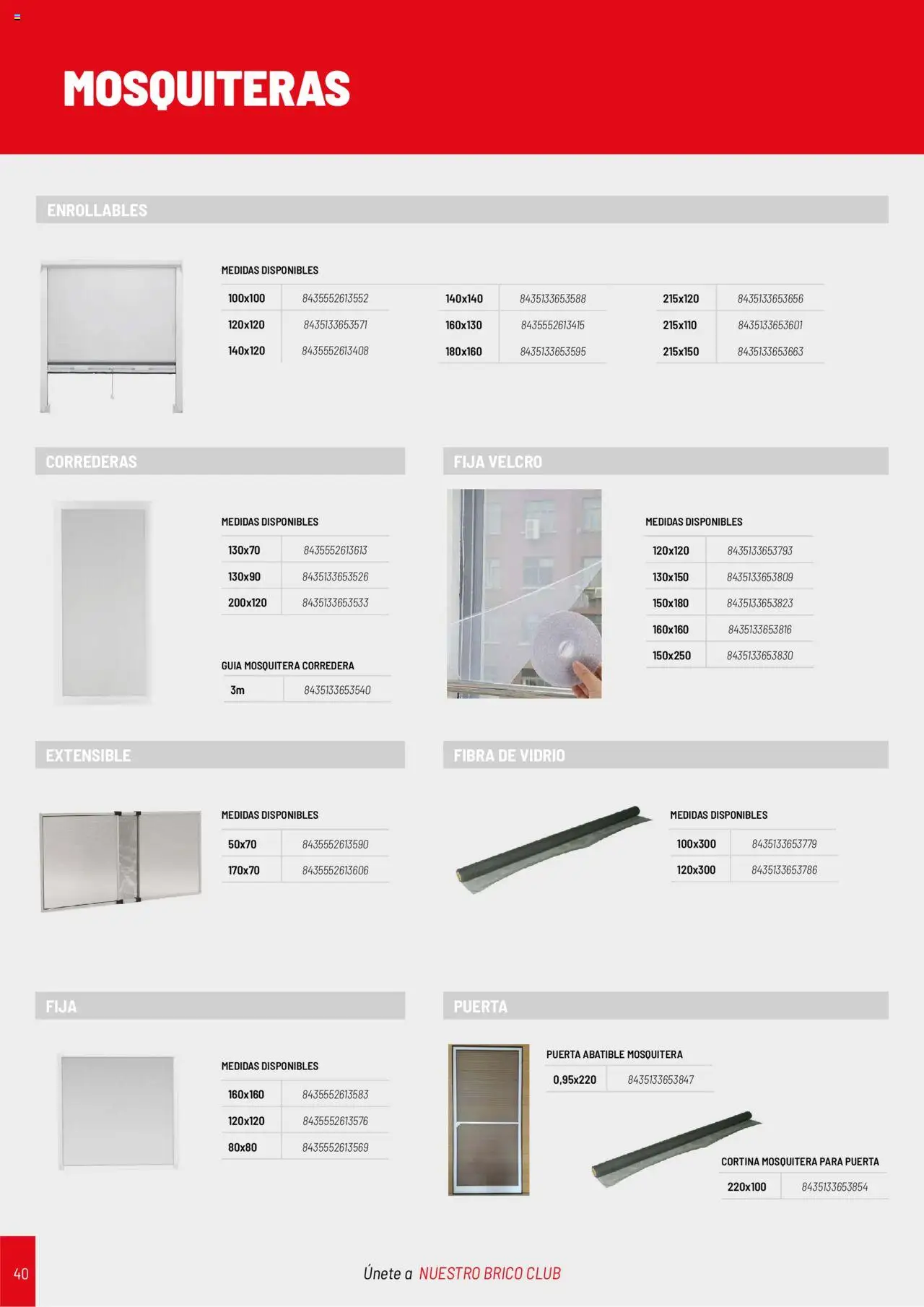 Brico Depôt Puertas y ventanas │ válido desde el 23/07/2025 | Página: 40 | Productos: Cortina