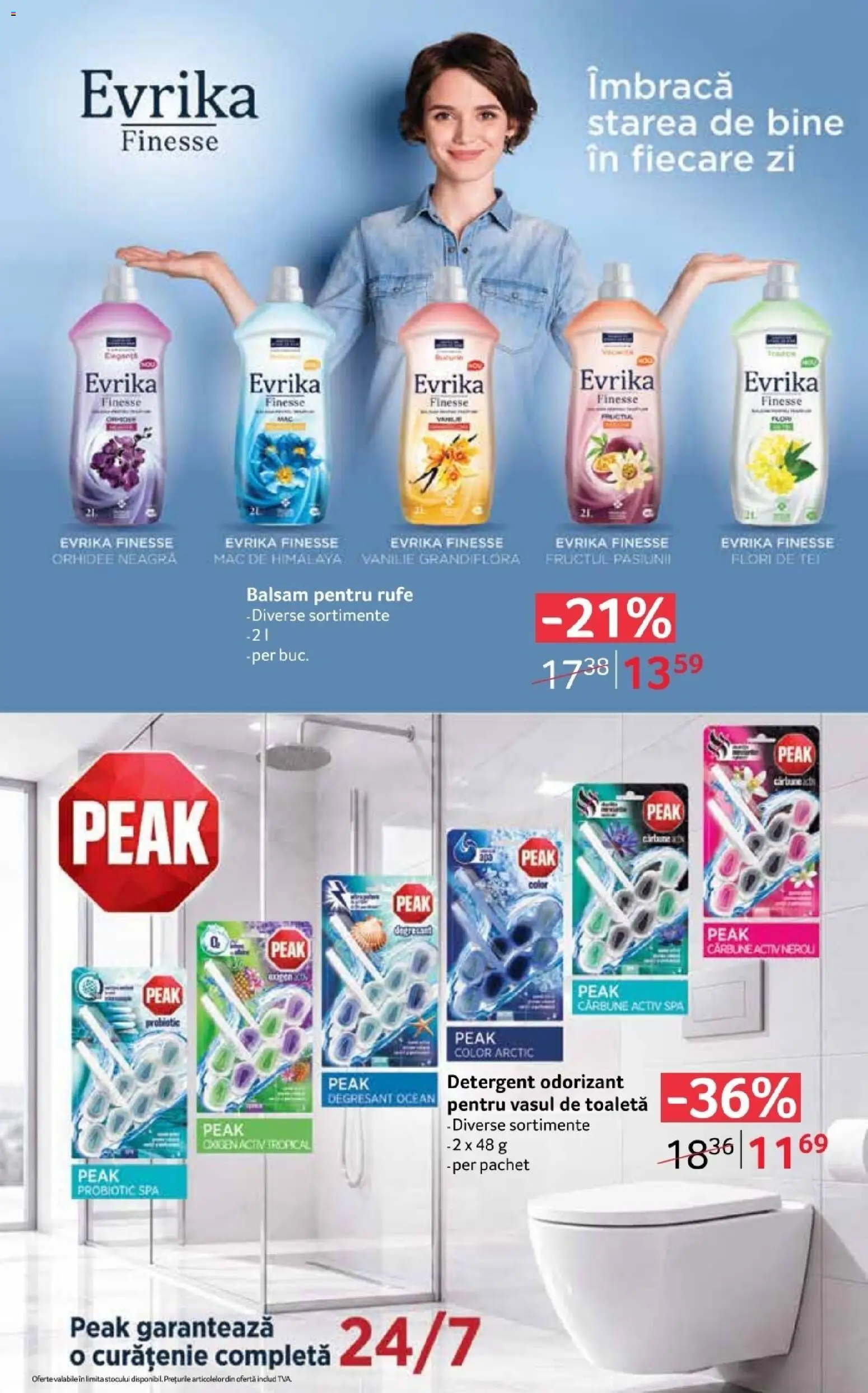 Noul catalog Selgros – valabil de la 16.10.2026 | Pagină: 27 | Produse: Toaletă, Balsam, Balsam pentru rufe, Detergent