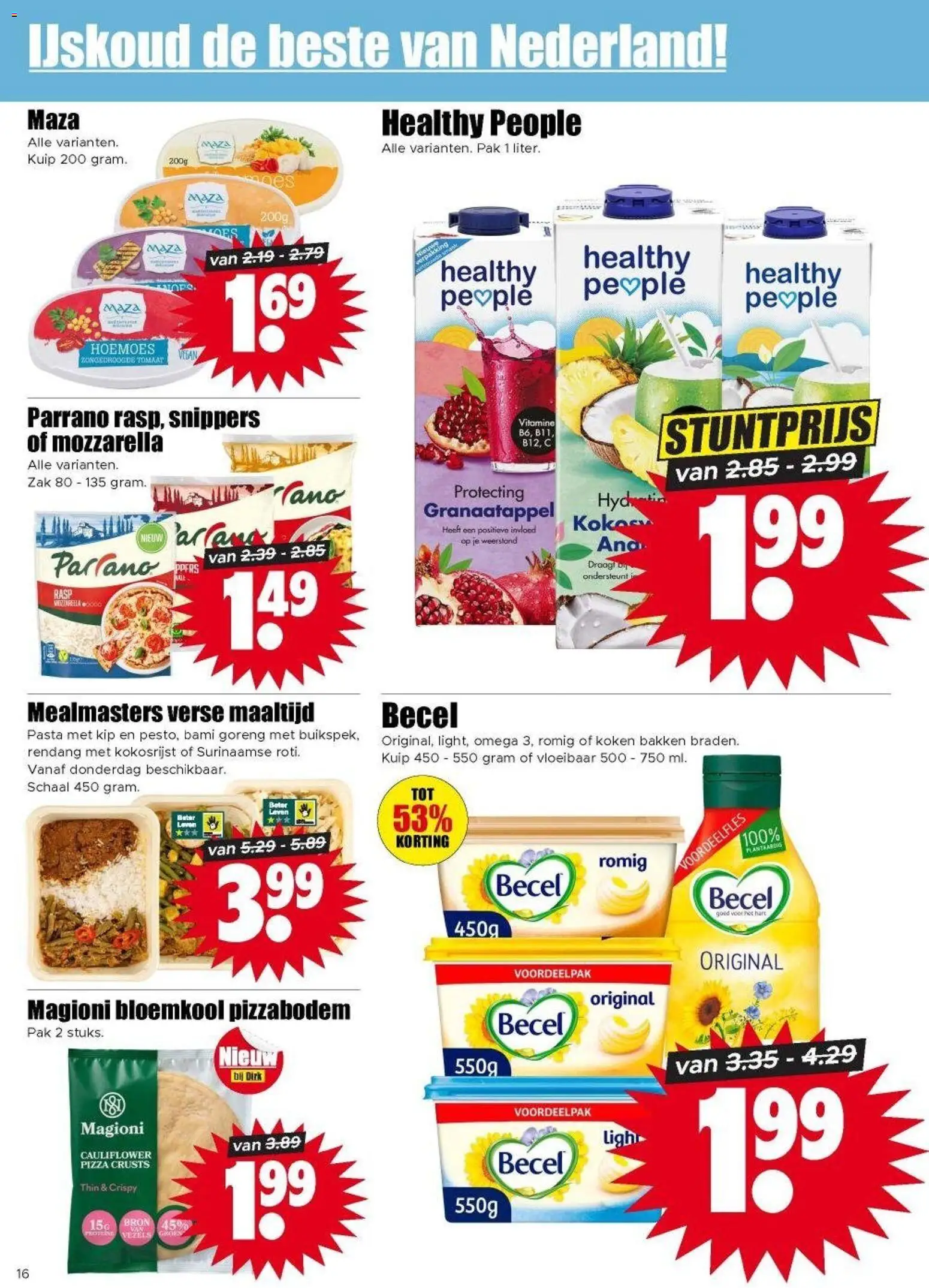 {H1} | Pagina: 10 | Producten: Bloemkool, Káposztalevél, Pizza, Granaatappel
