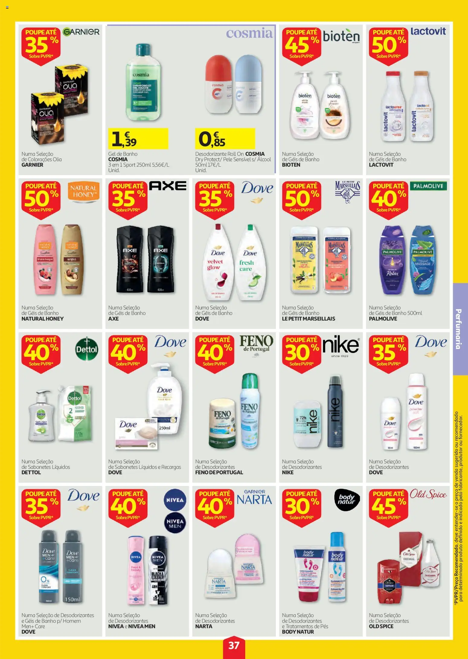 Auchan folheto │ válido de 01/10/2026 | Página: 37 | Produtos: Shampoo, Gel de banho, Desodorizante, Banho
