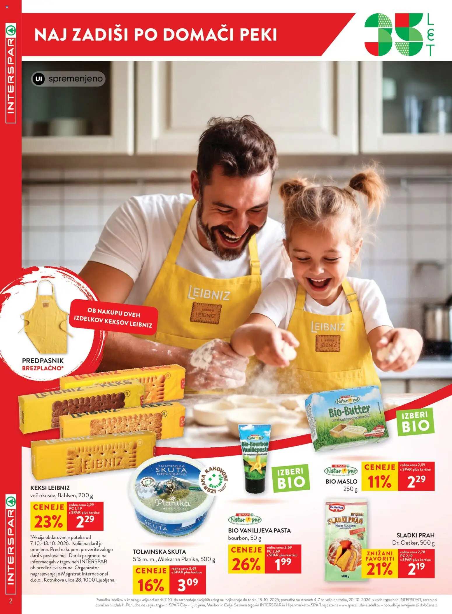 Novi Spar katalog ponudbe – veljaven od 07.10.2026 | Stran: 2